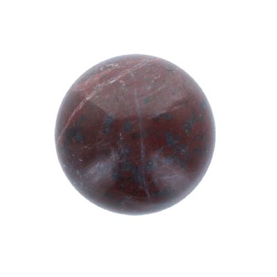 Red Marble Sphere